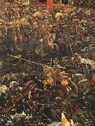 ALTDORFER, Albrecht The Battle of Alexander (detail)  vcvv oil painting on canvas